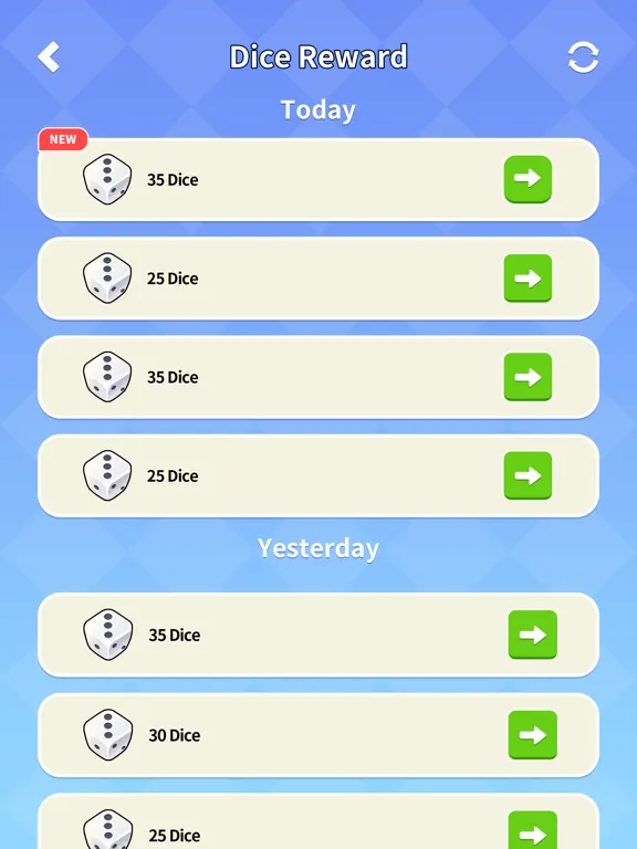Captures d'écran de GO! Dice Rewards: Dice & Event iPad 