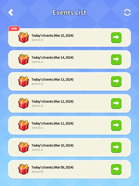 Captures d'écran de GO! Dice Rewards: Dice & Event iPad 