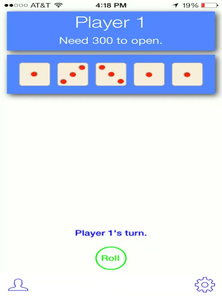 Bones Dice Game iPad  سکرین شاٹس