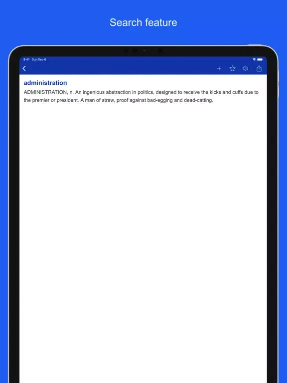 The Devil's Dictionary - 1911 iPad 应用截图