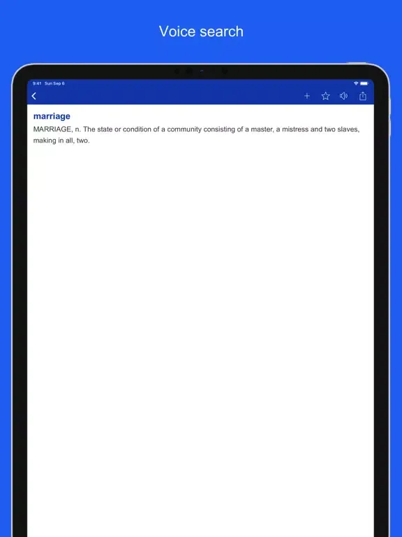 The Devil's Dictionary - 1911 iPad 应用截图