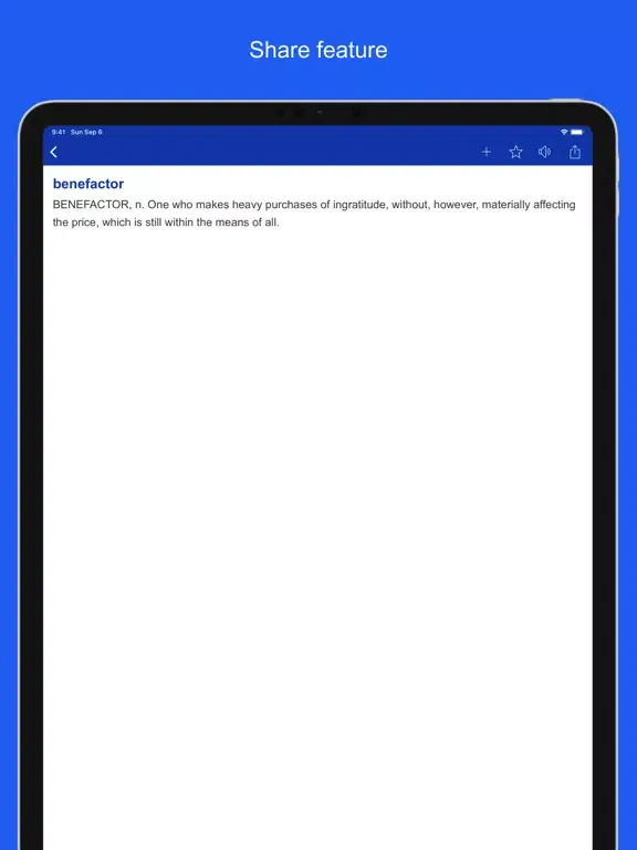 The Devil's Dictionary - 1911 iPad 应用截图