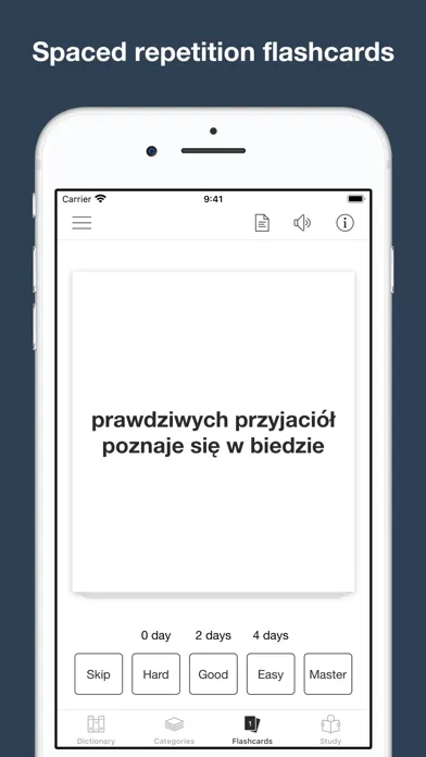 Tangkapan layar Polish Idioms and Proverbs