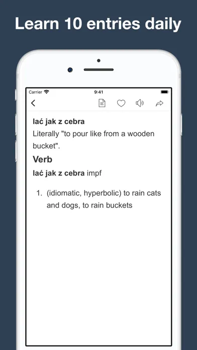 Tangkapan layar Polish Idioms and Proverbs