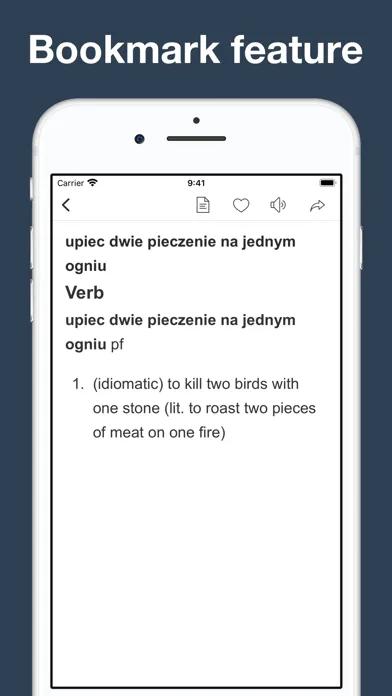 Tangkapan layar Polish Idioms and Proverbs