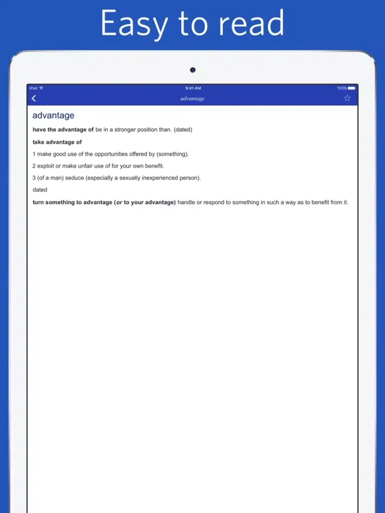 Dictionary of English Idioms iPad  Screenshots