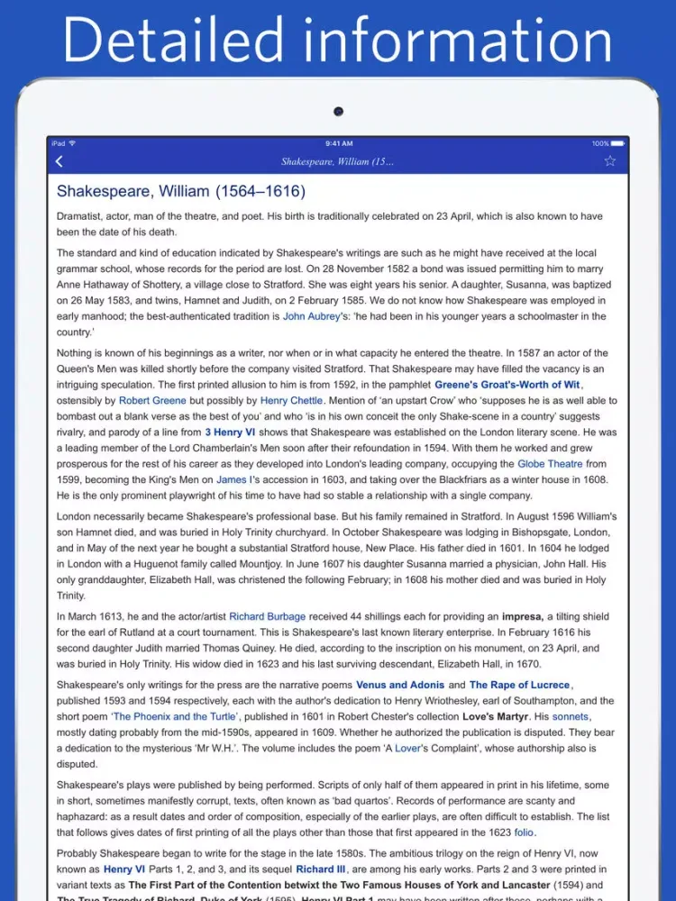 صور Dictionary of English Literature iPad 
