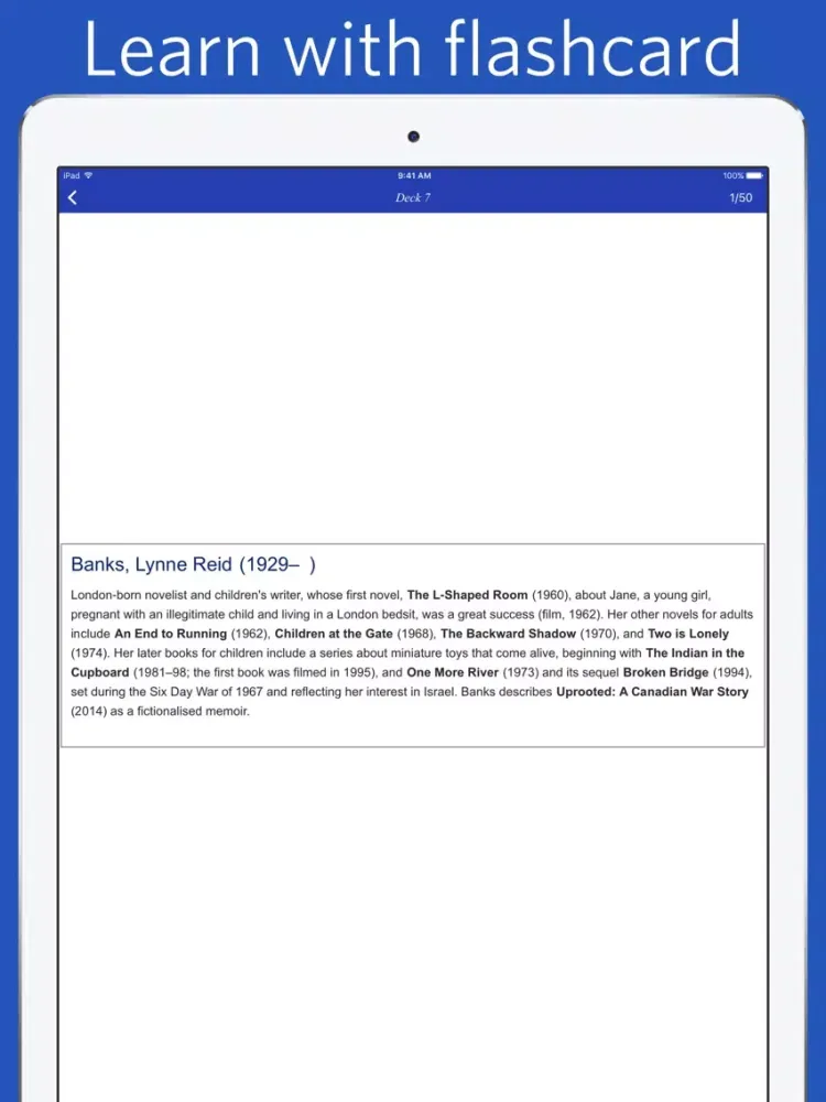 صور Dictionary of English Literature iPad 