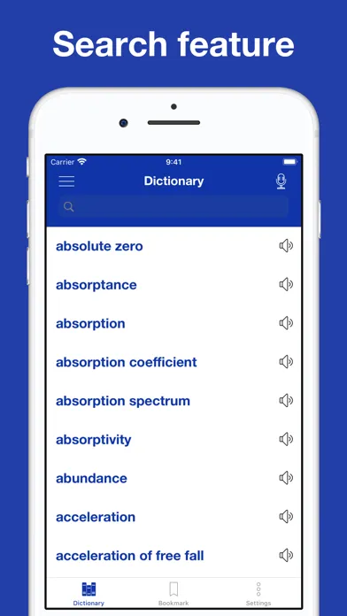 Dictionary of Physics 스크린샷