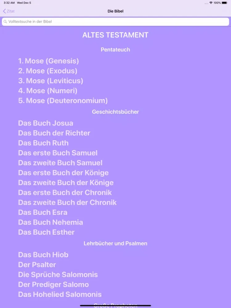 تصاویر DIE BIBEL – Buch der Bücher iPad 