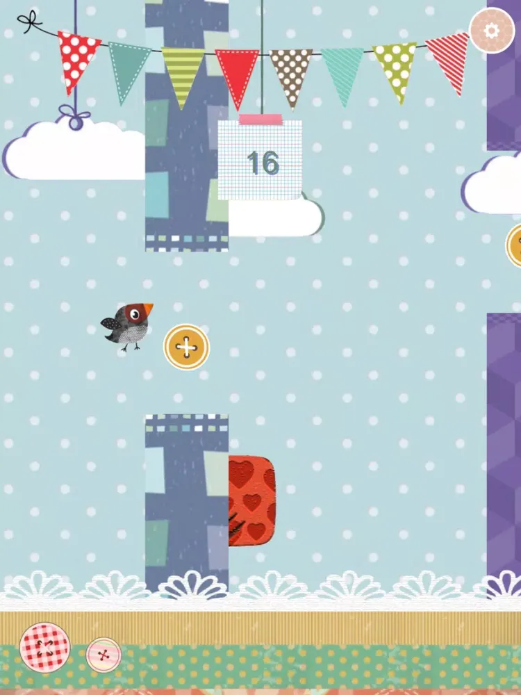 Scrappy Bird iPad  سکرین شاٹس