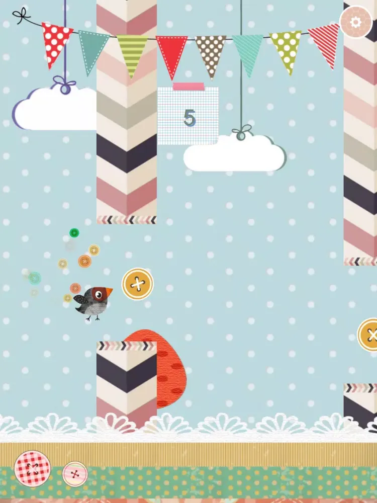 Scrappy Bird iPad  سکرین شاٹس