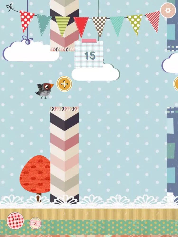 Scrappy Bird iPad  سکرین شاٹس
