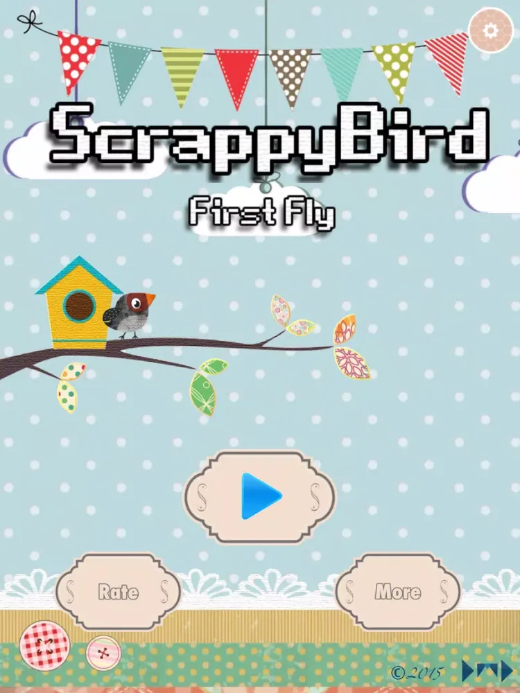 Scrappy Bird iPad  سکرین شاٹس
