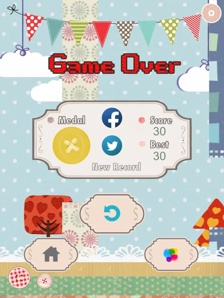 Scrappy Bird iPad  سکرین شاٹس