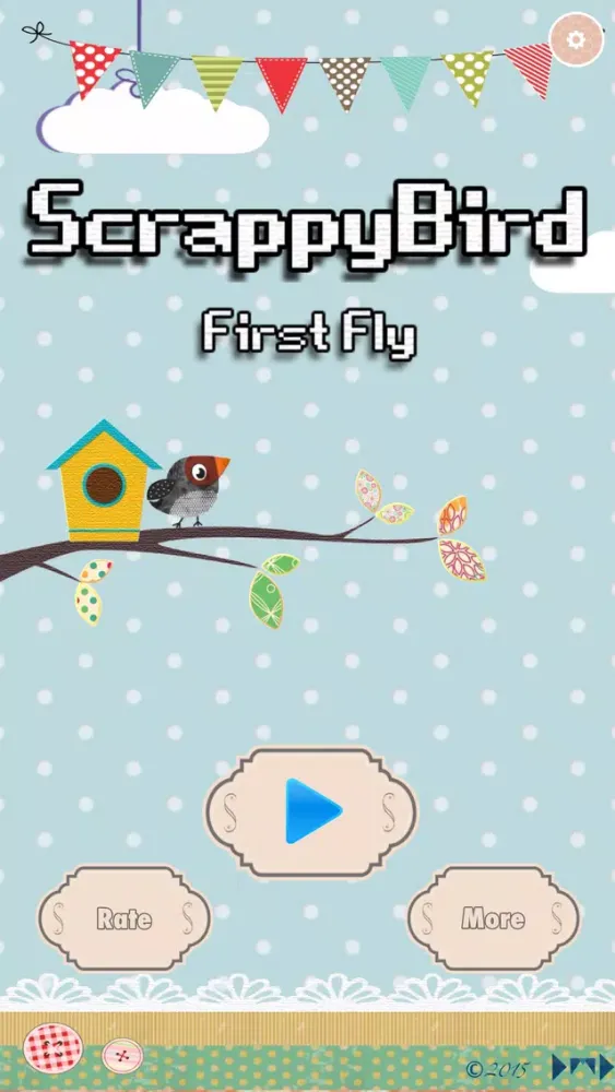 Scrappy Bird سکرین شاٹس