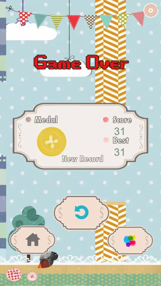 Scrappy Bird سکرین شاٹس