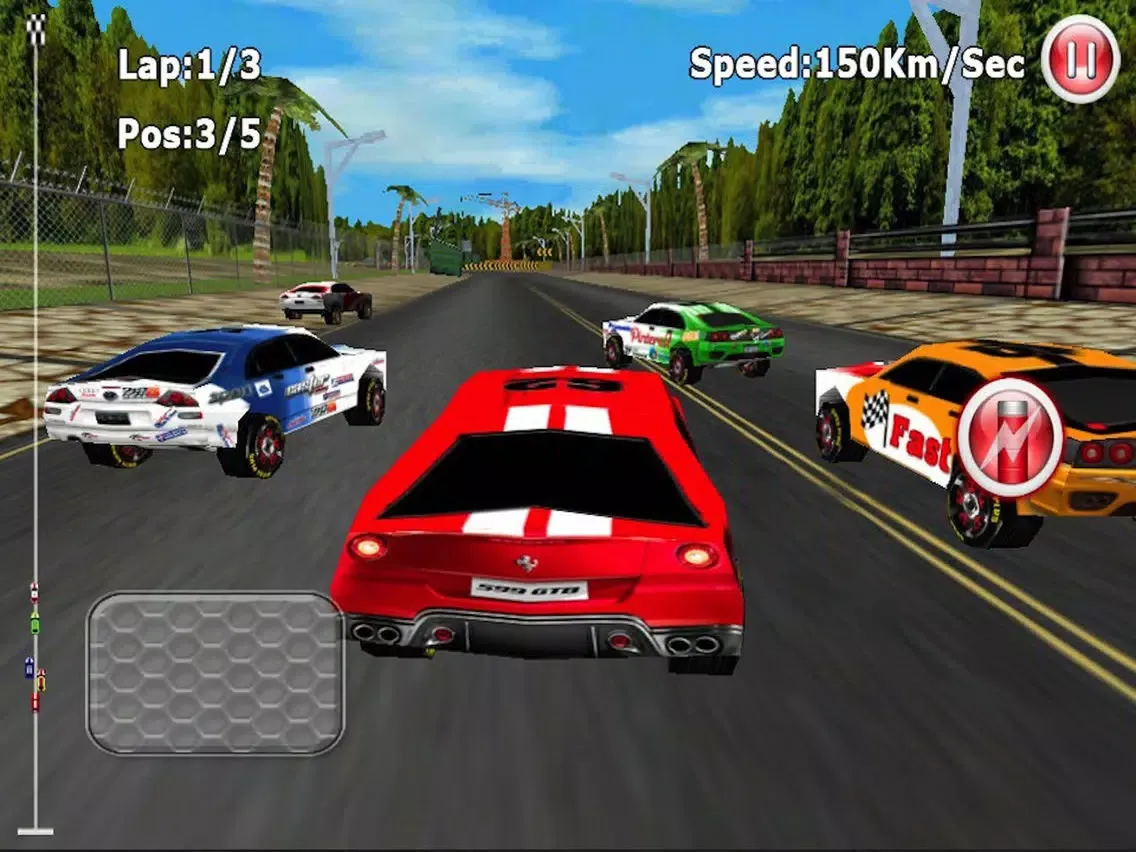 Capturas de tela do Die Hard Racer ( 3D Car Racing Games ) iPad 