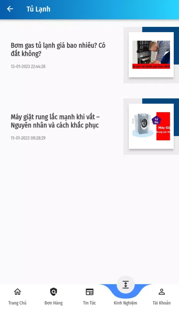Captures d'écran de Điện Lạnh HK