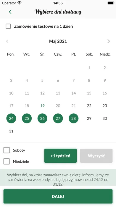 Captures d'écran de Happy Diet