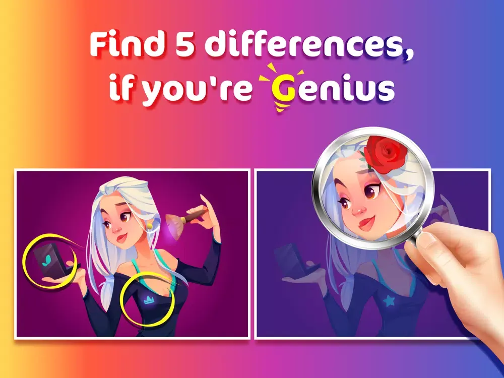 Spot the Difference online iPad 應用截圖