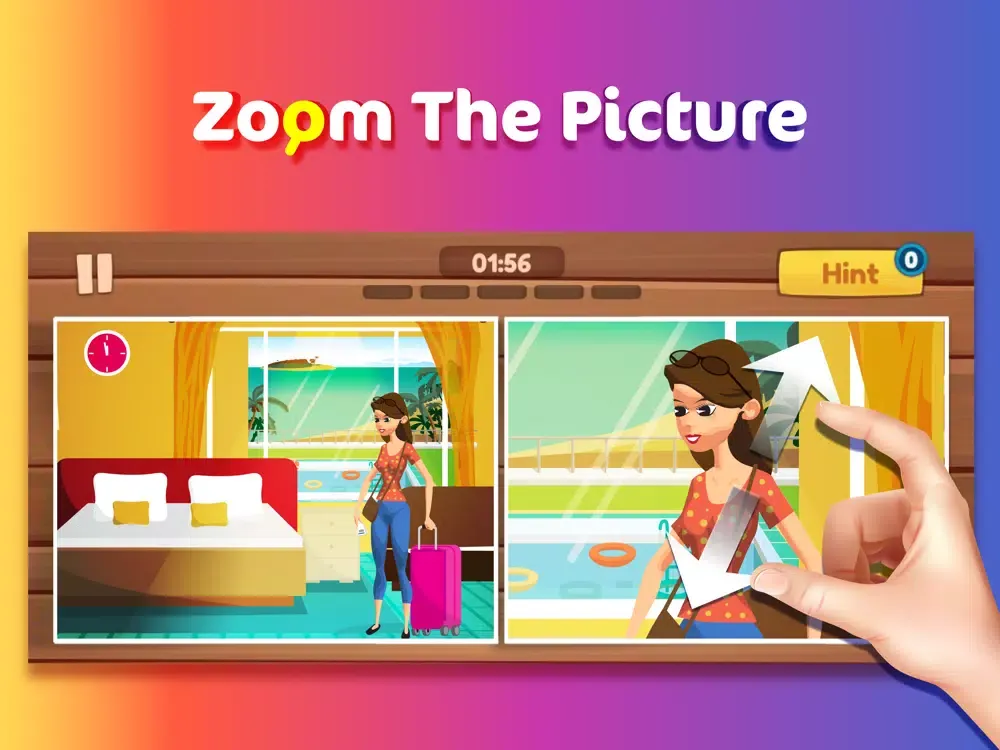 Spot the Difference online iPad 應用截圖