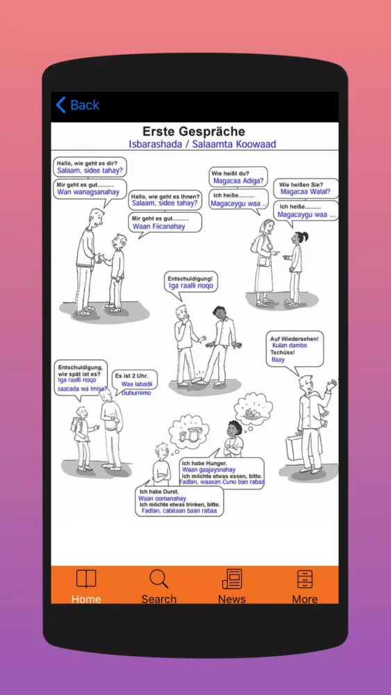 Somali To German Learning Ekran Görüntüleri