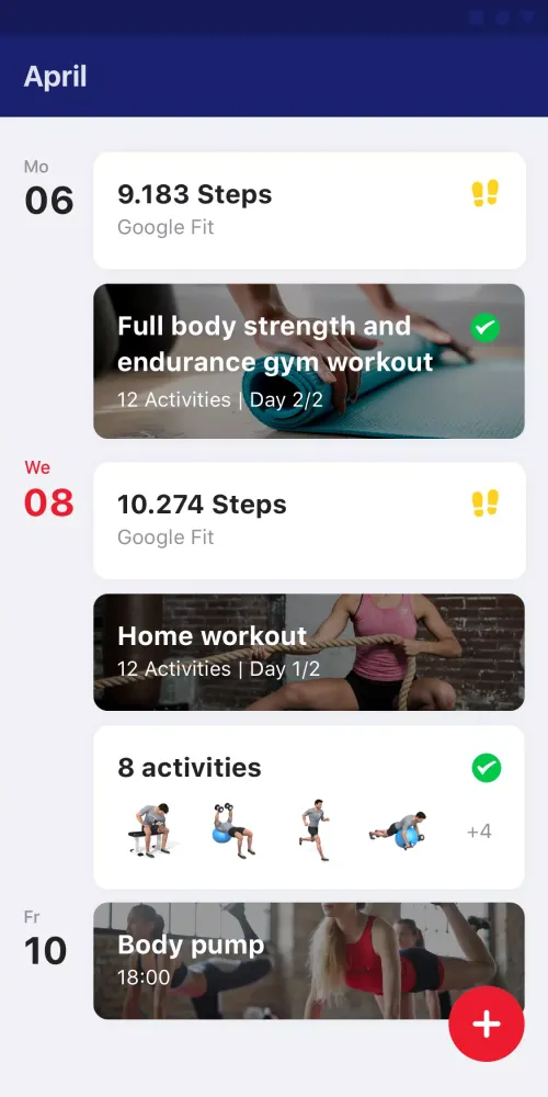 Captures d'écran de Fitness Factory Coach