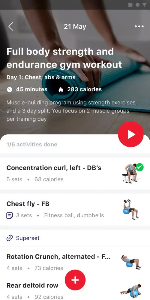 Captures d'écran de Fitness Factory Coach
