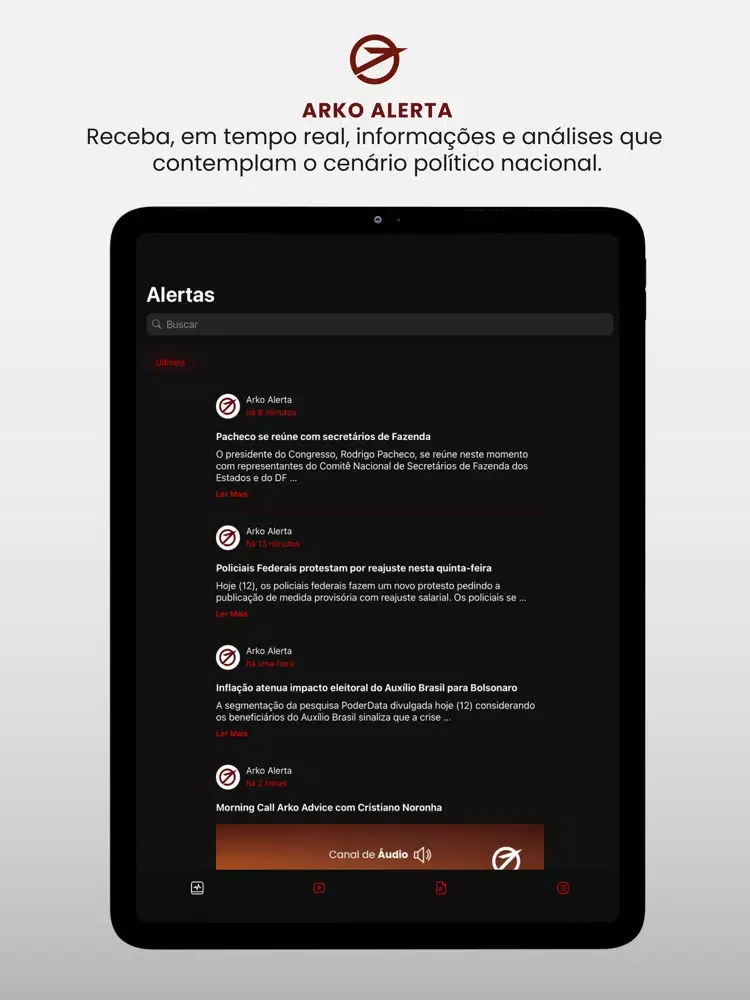 Arko Advice iPad 应用截图