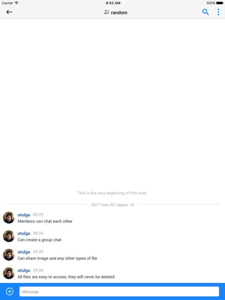 Capturas de pantalla de Tagtaa iPad 