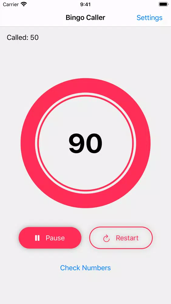 Bingo Caller - Play at Home Screenshots