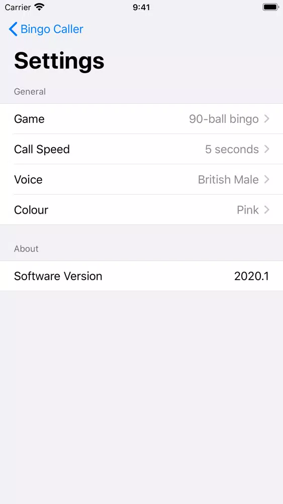 Bingo Caller - Play at Home Screenshots