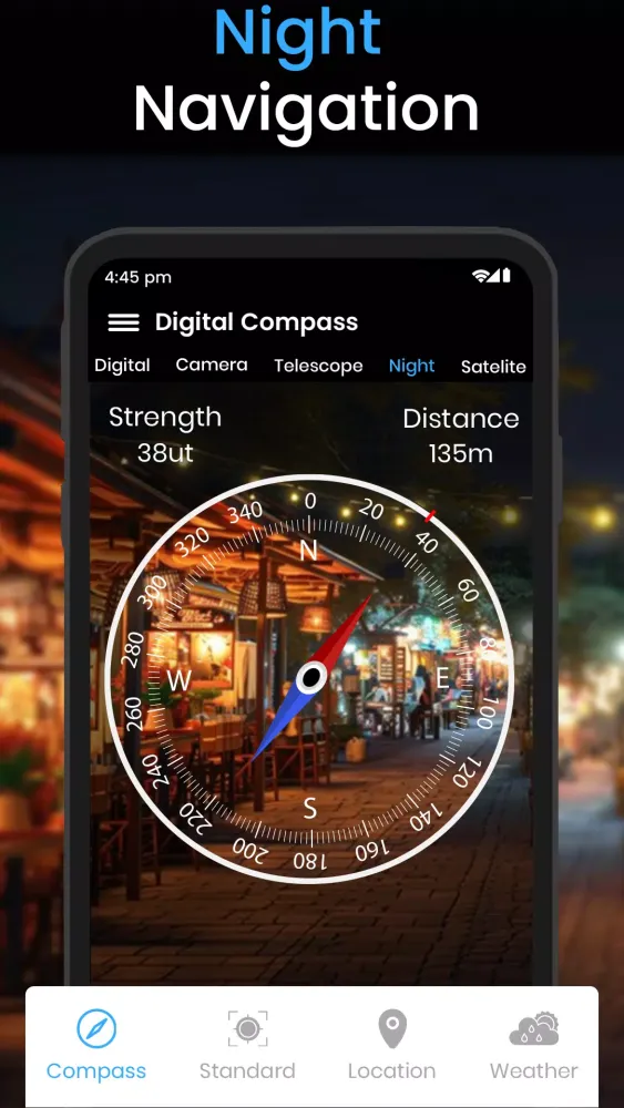 Capturas de pantalla de Digital Compass - GPS Compass