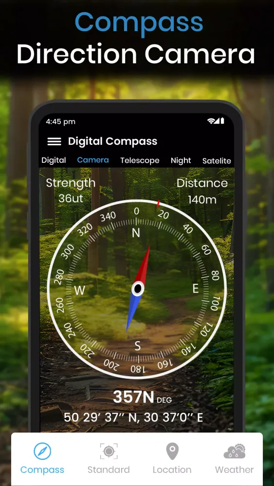 Capturas de pantalla de Digital Compass - GPS Compass