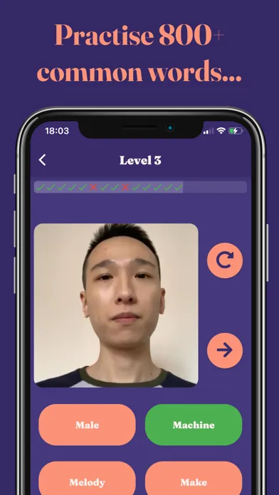 Lipreading Academy應用截圖