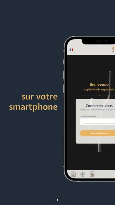 Captures d'écran de Dégustation Digitale