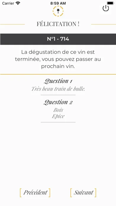Crémant de Bourgogne Tasting سکرین شاٹس