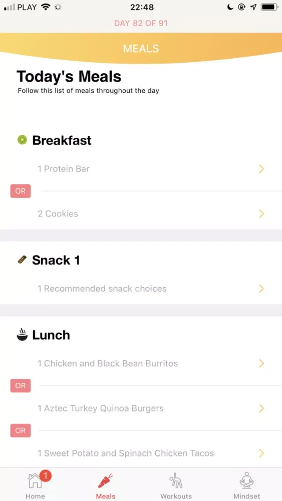 Tangkapan skrin Dynamic Glucose Wellness App