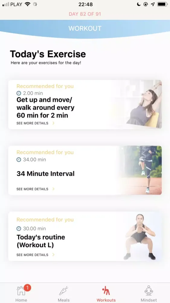 Tangkapan skrin Dynamic Glucose Wellness App