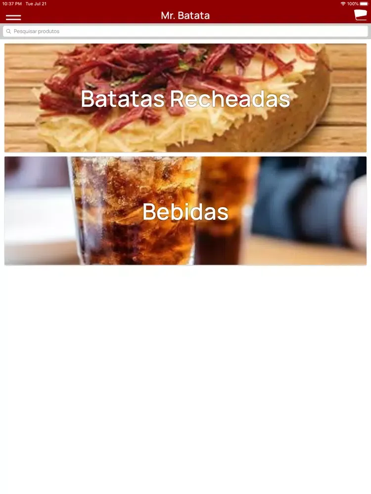 Tangkapan layar Mr. Batata iPad 