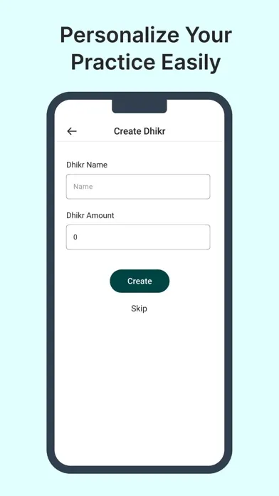 Screenshot di Tasbih Counter: Dhikr Tracker