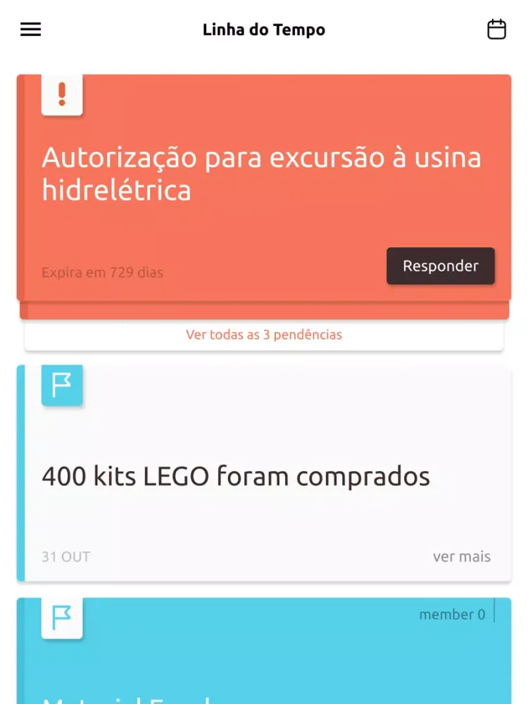 Colégio Coração Feliz iPad  Ekran Görüntüleri