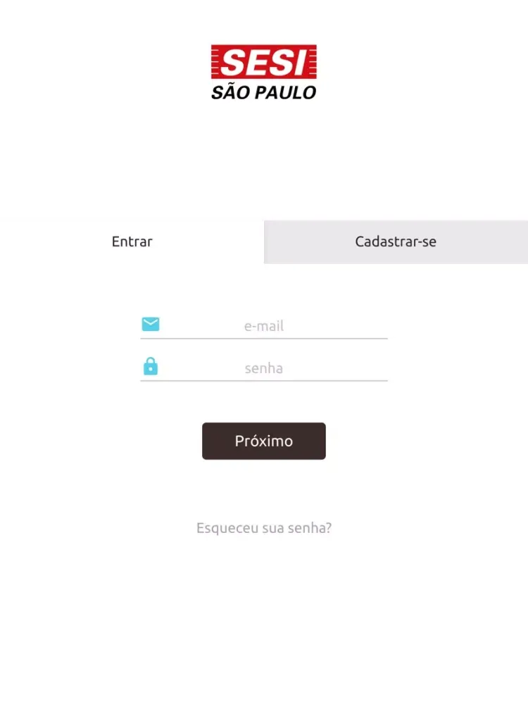Ảnh chụp màn hình của SESI Jundiaí iPad 