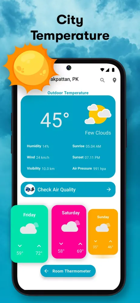 Thermometer Room Temperature Screenshots