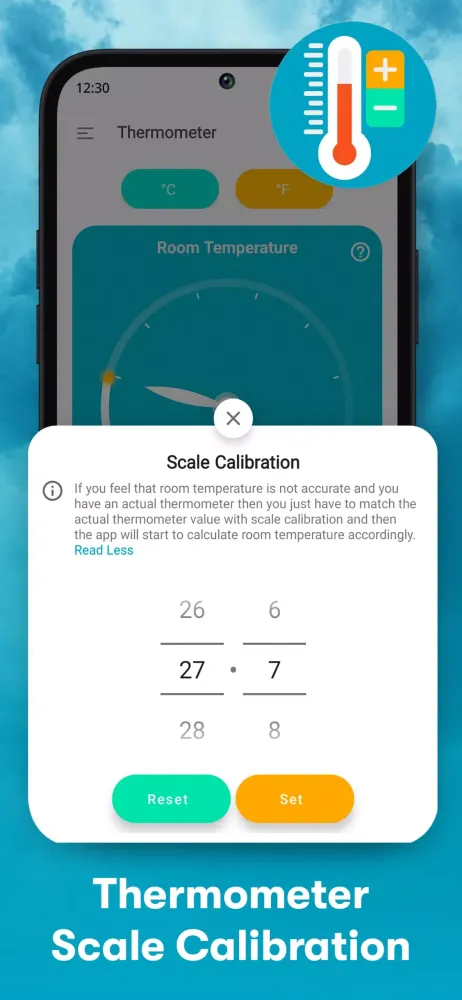 Thermometer Room Temperature Screenshots