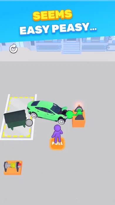 Park It All: Drag Car Puzzle Ekran Görüntüleri
