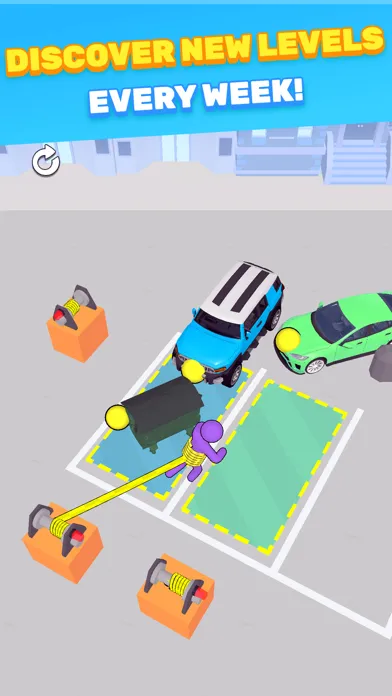 Park It All: Drag Car Puzzle Ekran Görüntüleri