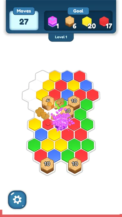 Pile Pop - Hexa Tile Puzzle স্ক্রিনশট