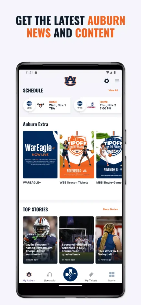 Auburn Tigers Screenshots
